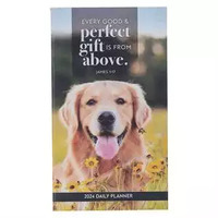 2024 24-Month Daily Planner: Good & Perfect Gift (James 1:17)