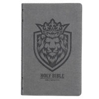 Charcoal Faux Leather Gift Edition King James Version Bible