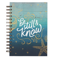 Journal- Be Still and Know, Blue Sea (Be Still Collection)