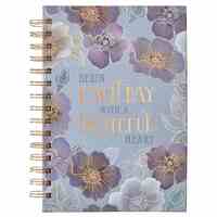 Journal: Grateful Heart, Blue Floral
