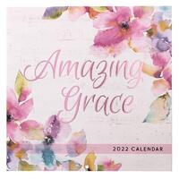 2022 12-Month Large Wall Calendar: Amazing Grace