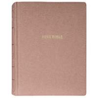 KJV Large Print Note-Taking Bible Mauve (Black Letter Edition)