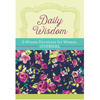 Daily Wisdom: 3-Minute Devotions for Women Journal