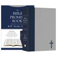 KJV Bible Promise Book Devotional Study Bible Oxford Navy (Red Letter Edition)