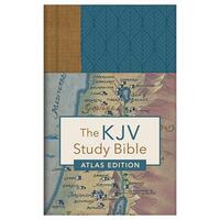 KJV Study Bible Atlas Edition Indexed Neutral (Red Letter Edition)
