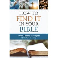 How To Find It In Your Bible - 1001 Themes and Topics