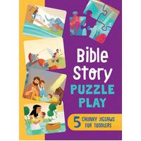 Bible Story Puzzle Play: 5 Chunky Jigsaws For Toddlers (4 Pieces Each Puzzle)