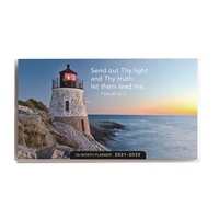 2021 28-Month Daily Planner: Lighthouse