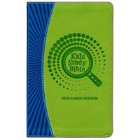KJV Kids Study Bible Flex Blue Green (Red Letter Edition)