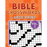 Bible Crosswords Large Print Vol. 2