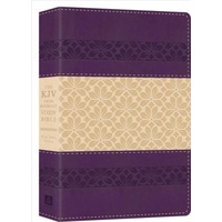 KJV Cross Reference Study Bible Indexed Puprle