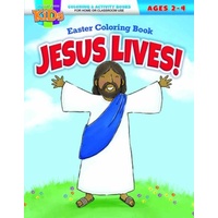 Jesus Lives! Easter Coloring Book (Warner Press Colouring/activity Under 5's Series)