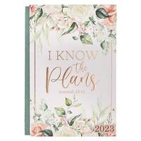 2023 12 - Month Daily Diary/Planner: I Know The Plans Jeremiah 29:11