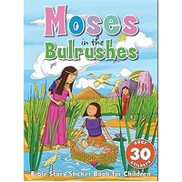 MOSES IN THE BULRUSHES - STICKER BOOK