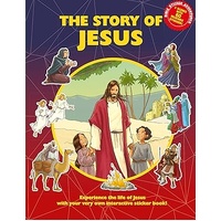 STORY OF JESUS: 70+ REUSABLE STATIC STICKERS (BIBLE STICKER ADVENTURES SERIES) THE