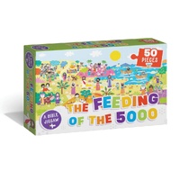 BIBLE JIGSAW PUZZLE BOX SET - FEEDING THE FIVE-THOUSAND