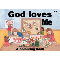 God Loves Me - A Colouring Book
