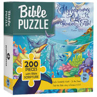 Bible Jigsaw Puzzle: God's Wonderful World (200 Pieces) Game