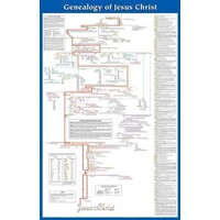 Genealogy of Jesus Christ Wall Chart Unlaminated (Extra Large)