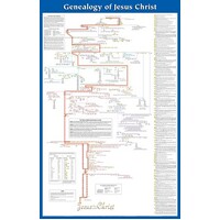 Wall Chart: Genealogy of Jesus (Laminated)