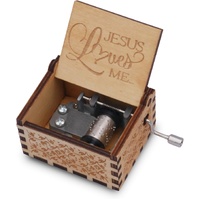 Jesus Loves Me Classic Music Box