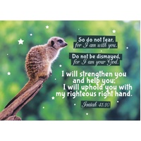 Large Poster - So do not fear - Isaiah 41:10