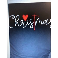 T-Shirt: Christmas Red Heart & Red Cross for T